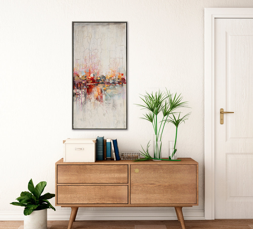 tableau Mélodie aux couleurs chaudes