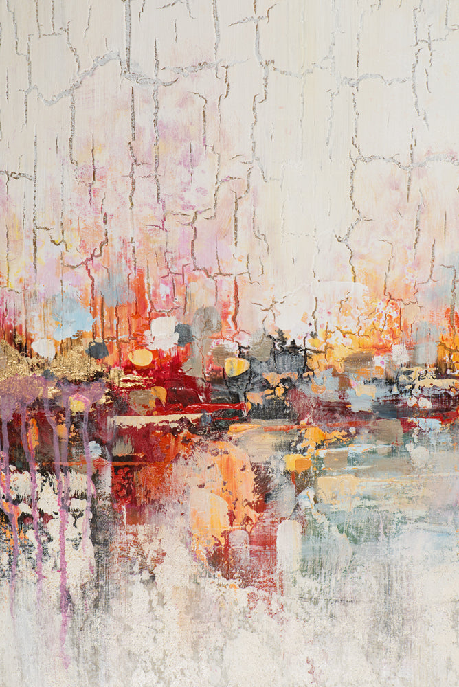 Gemälde Warme Farbmelodie