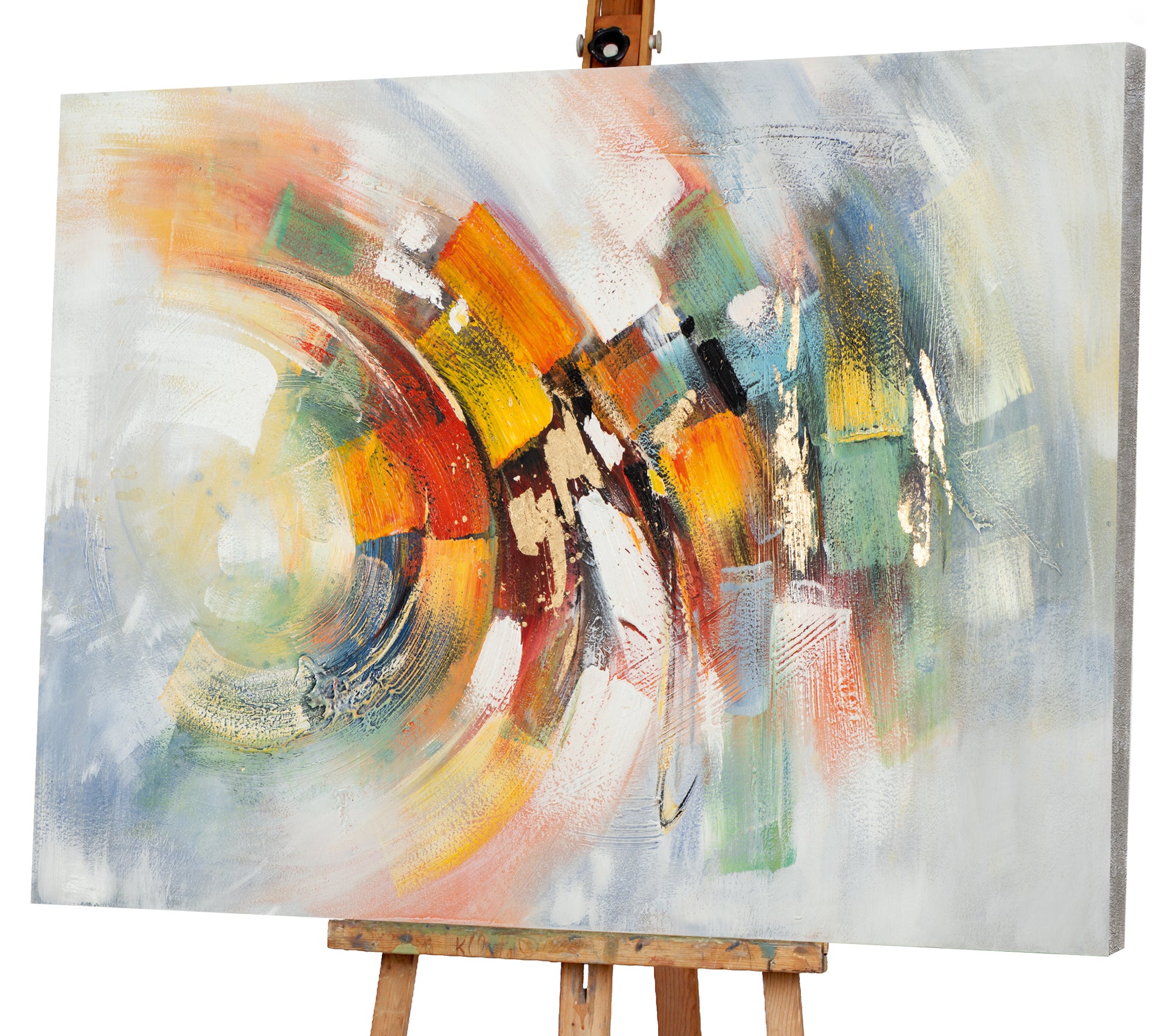 peinture Vague colorée