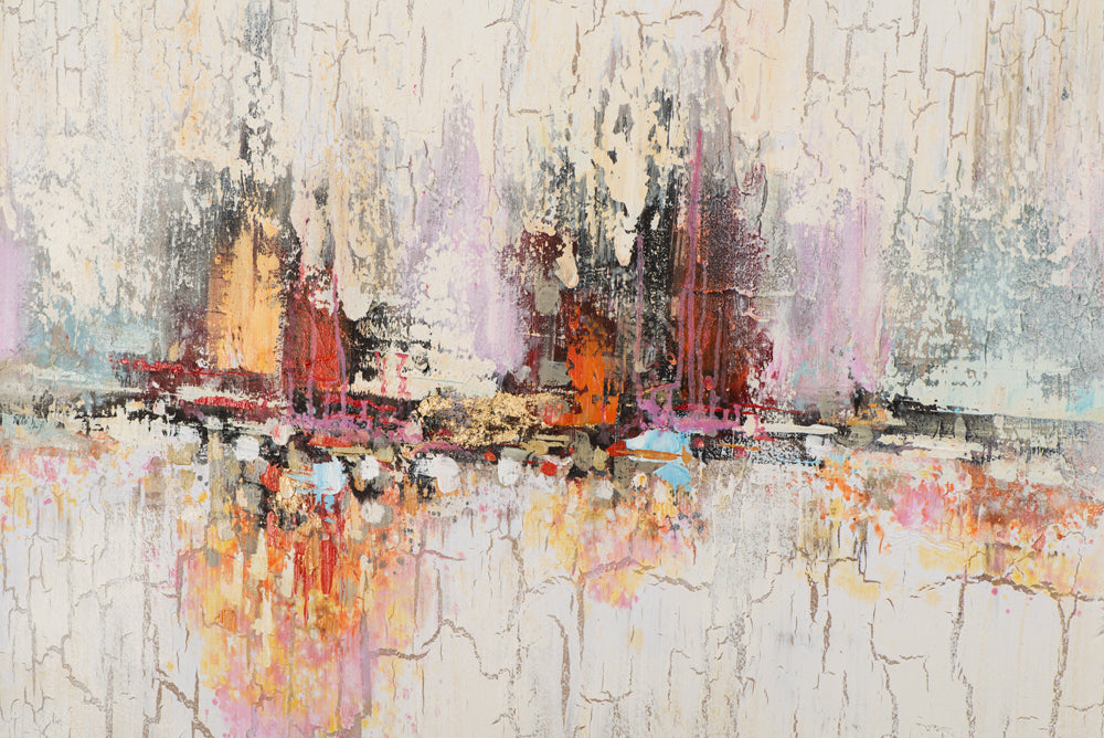 painting Reflecting Skyline