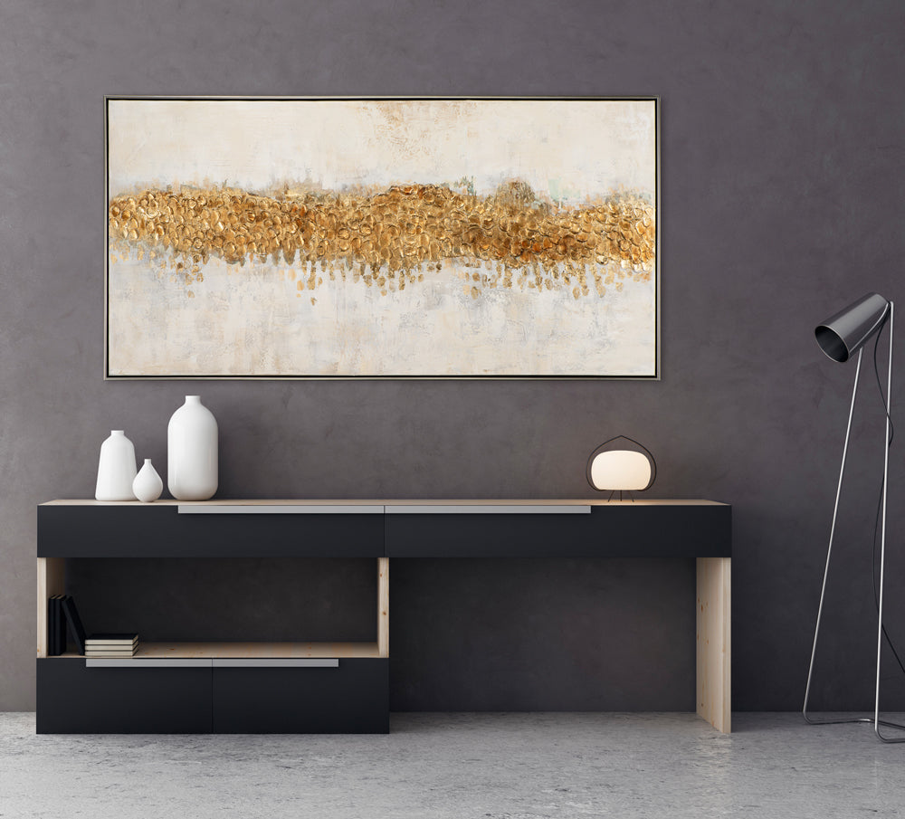 peinture Horizon doré