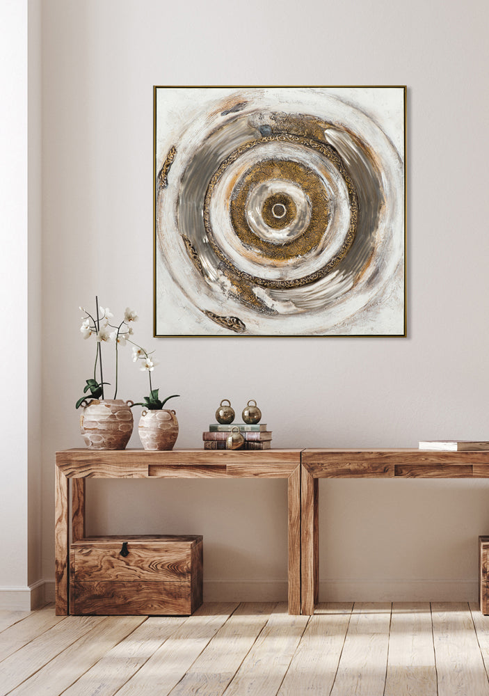 tableau Méditation Dorée