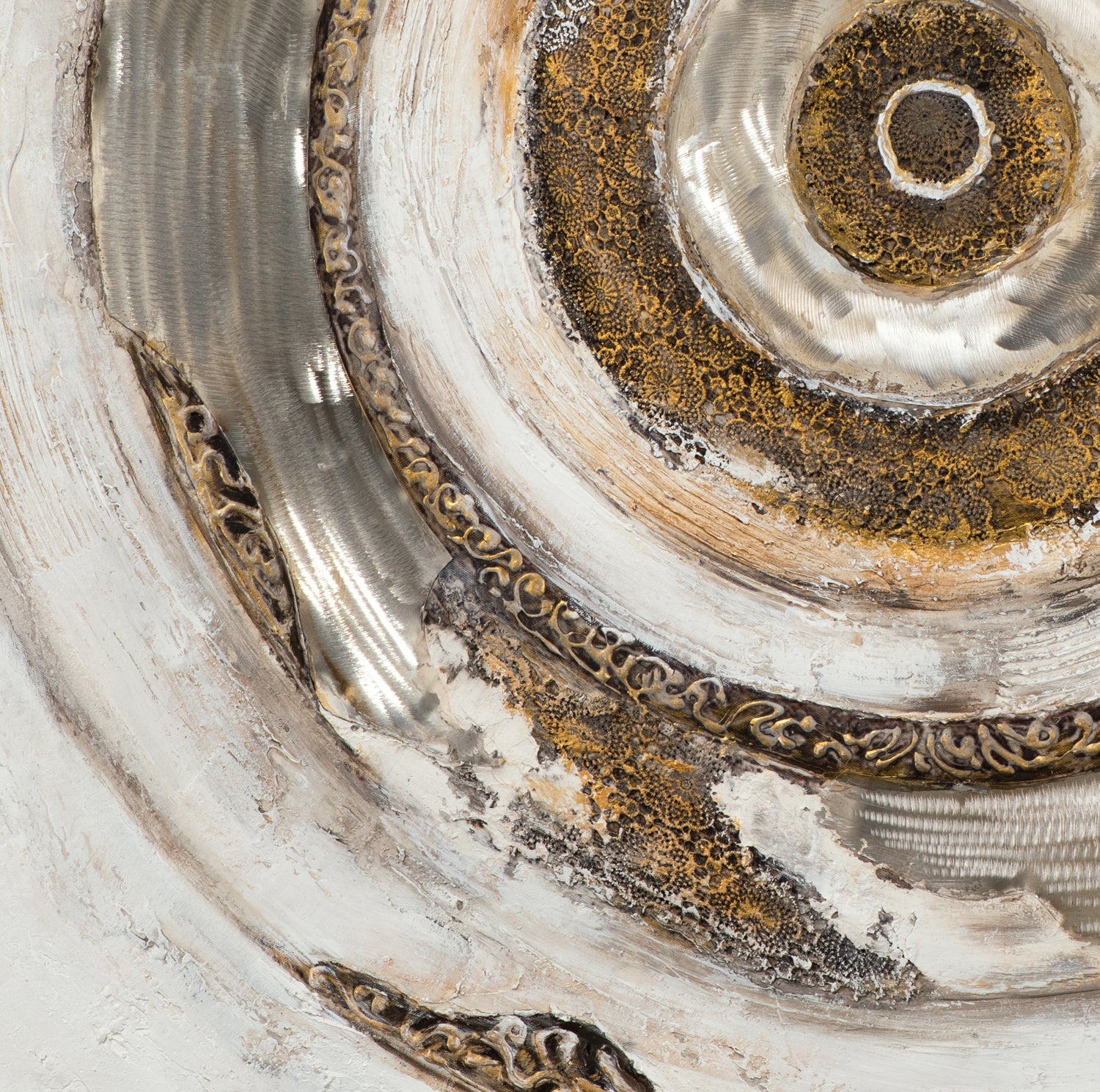 Gemälde Goldene Meditation