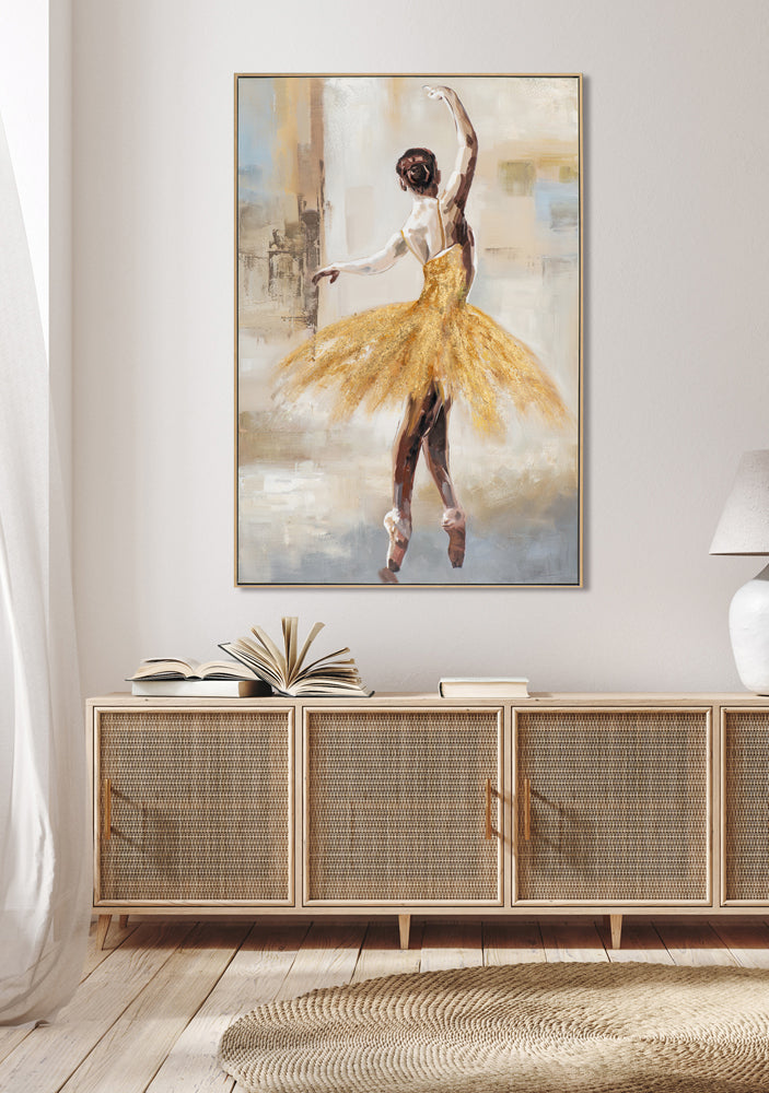 painting Golden Dance
