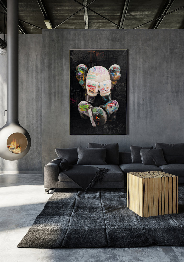 Gemälde Relaxing Mouse