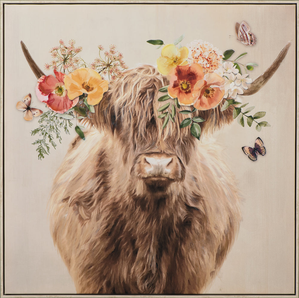 peinture L'été au pâturage