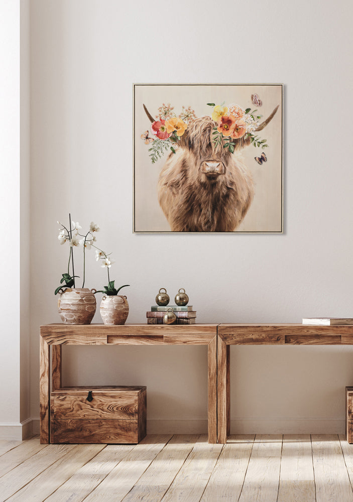 peinture L'été au pâturage