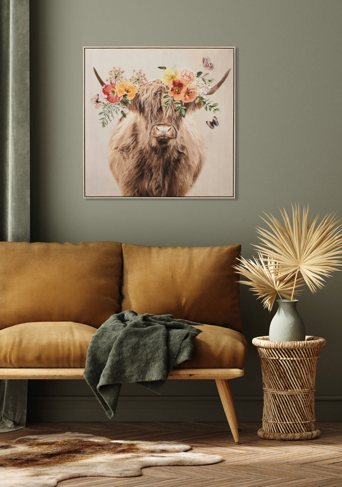 peinture L'été au pâturage