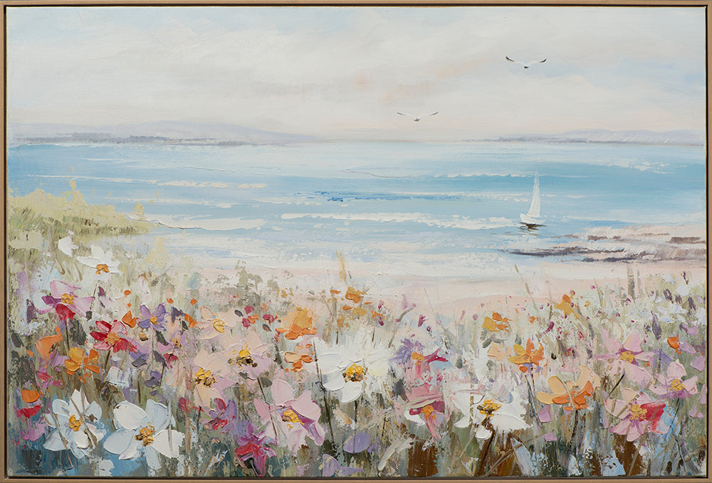 peinture Été au bord de la mer