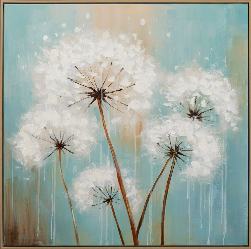 peinture de pissenlits