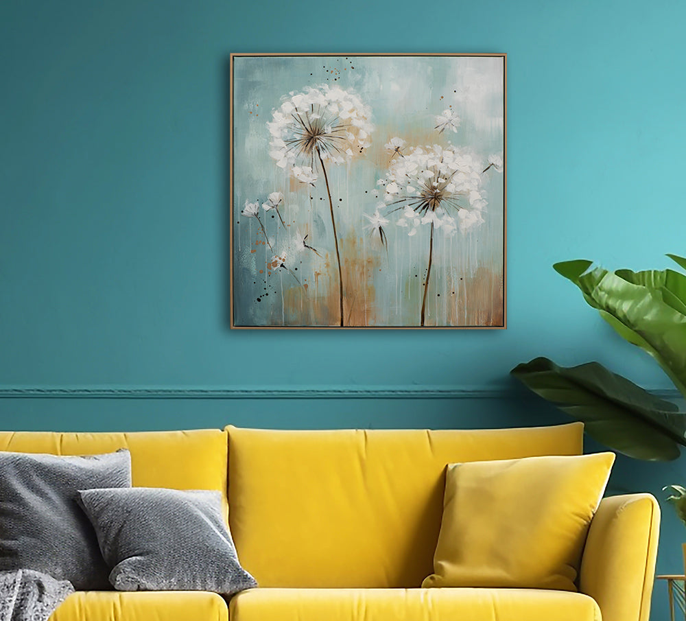 Gemälde Pusteblumen