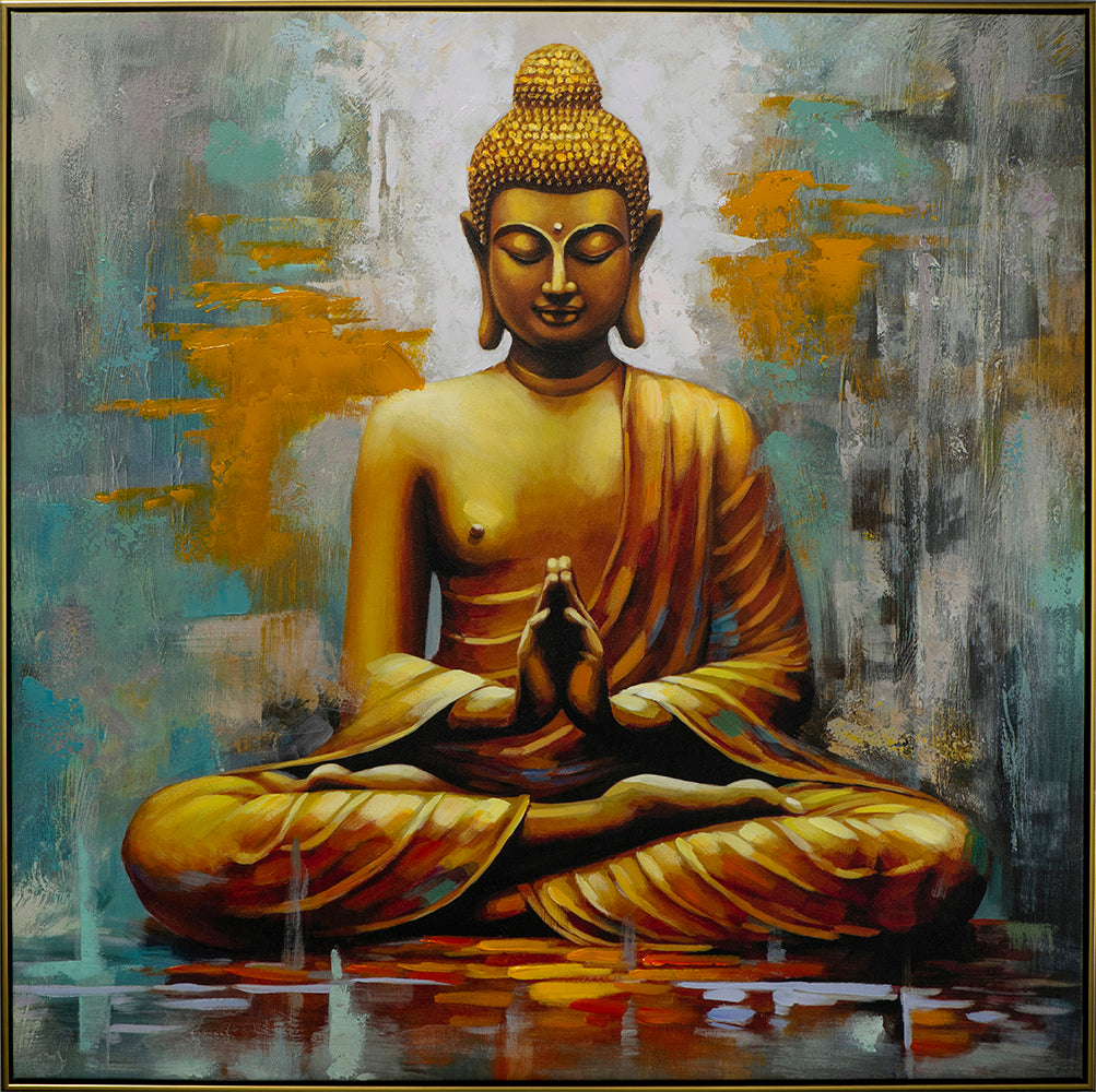 painting Buddha Meditation