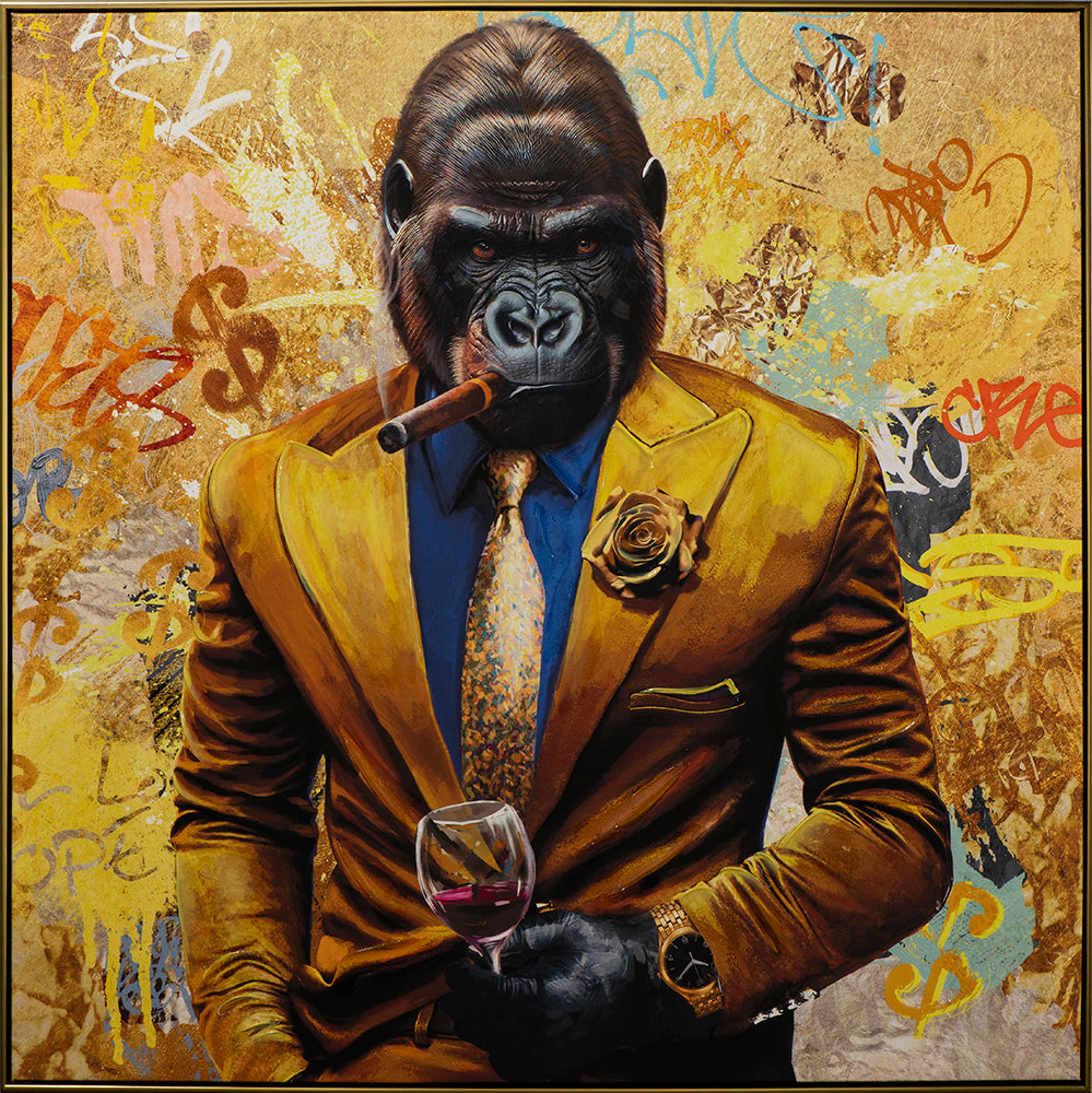 Gemälde Gentleman Style