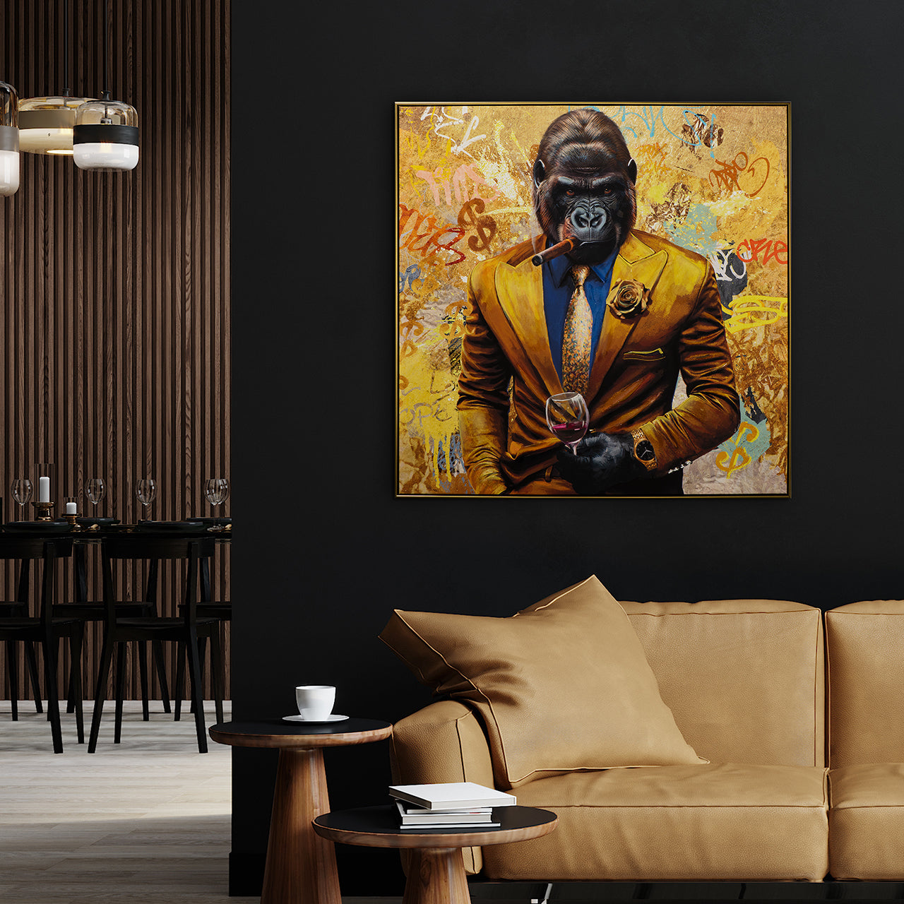 peinture style gentleman