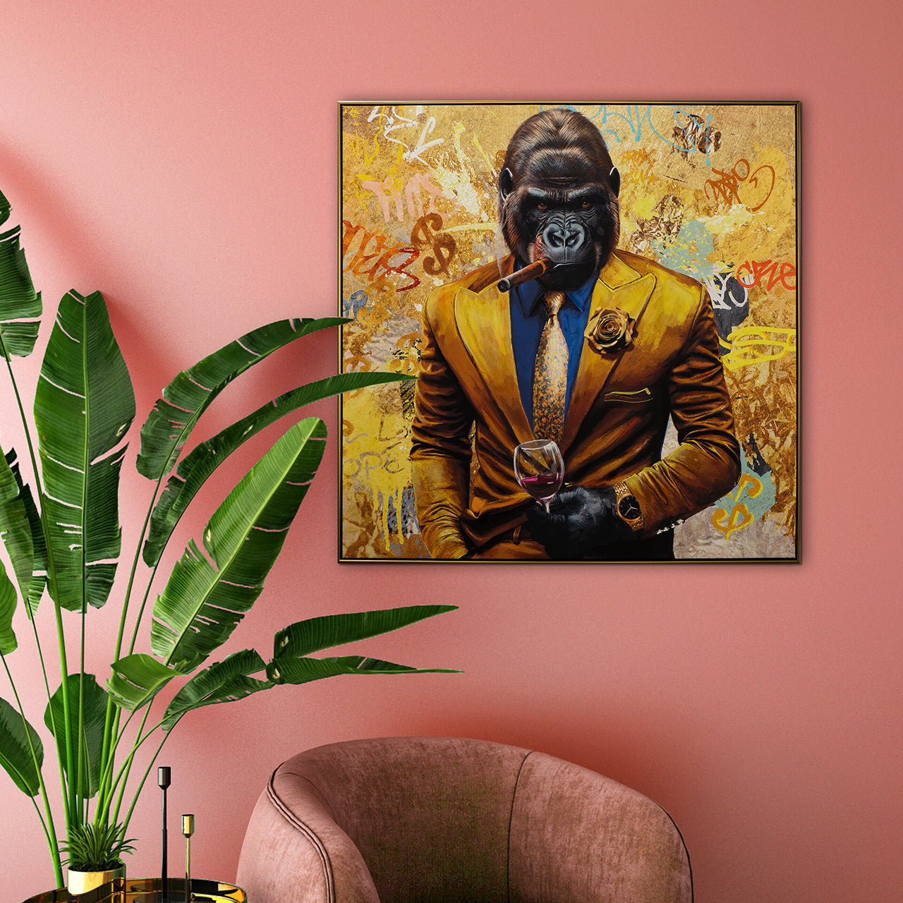 peinture style gentleman