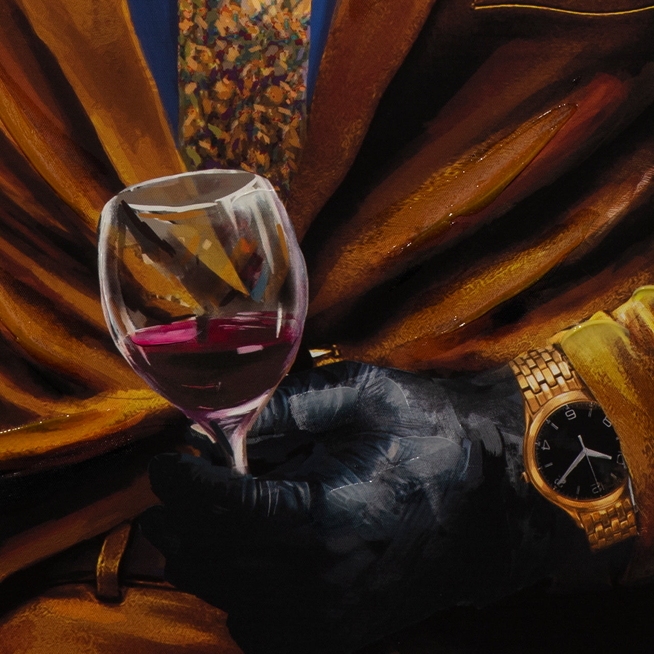 peinture style gentleman