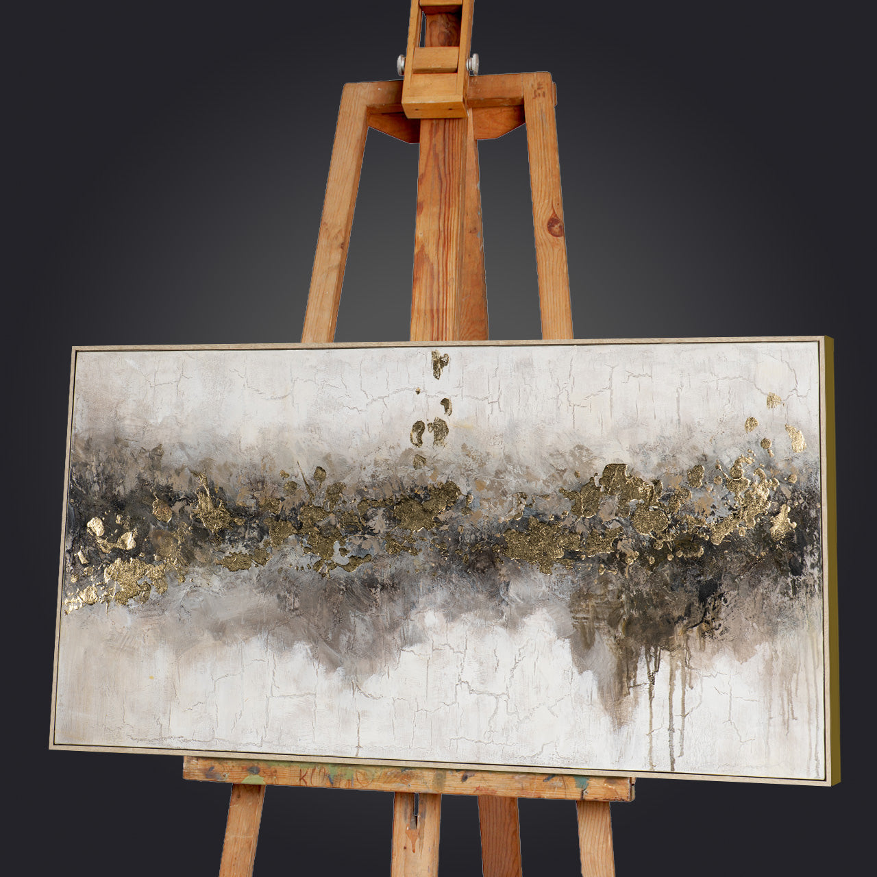 Gemälde Golden Horizon