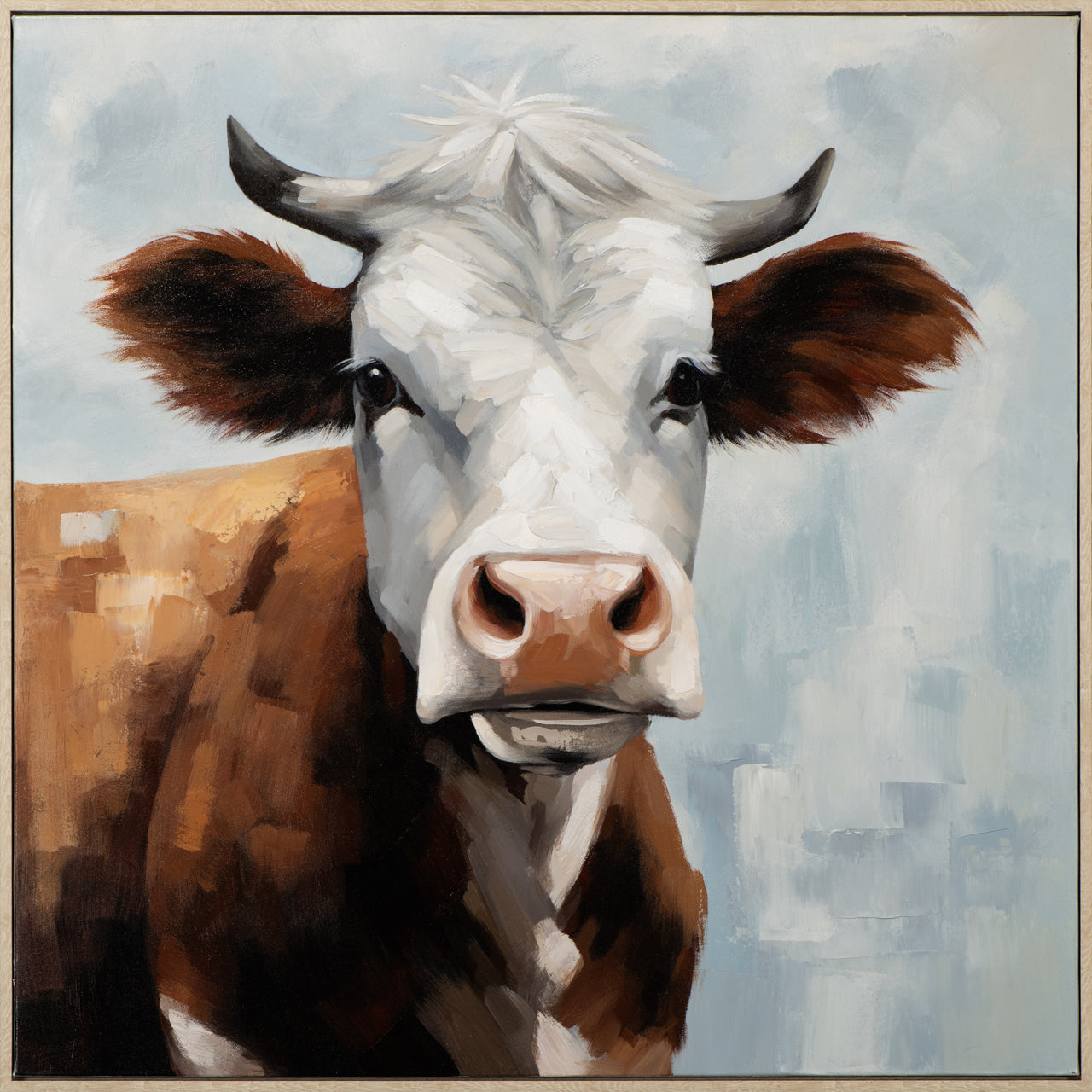 painting cow Bella