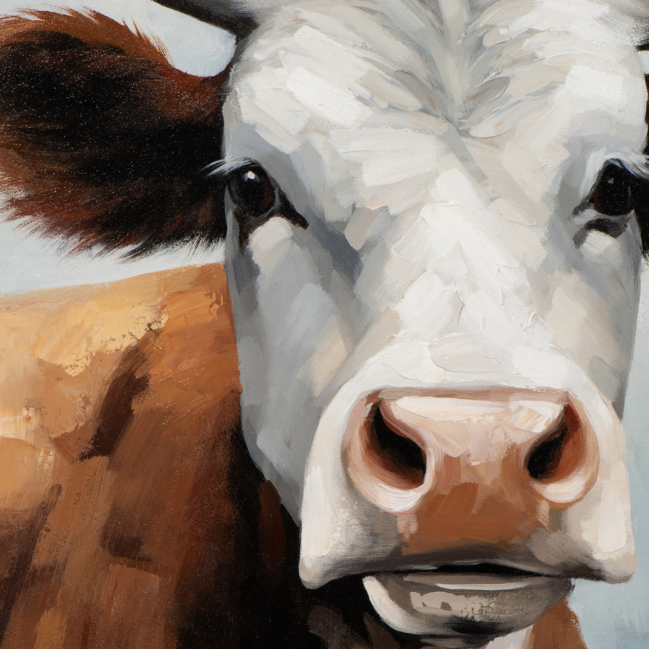 painting cow Bella