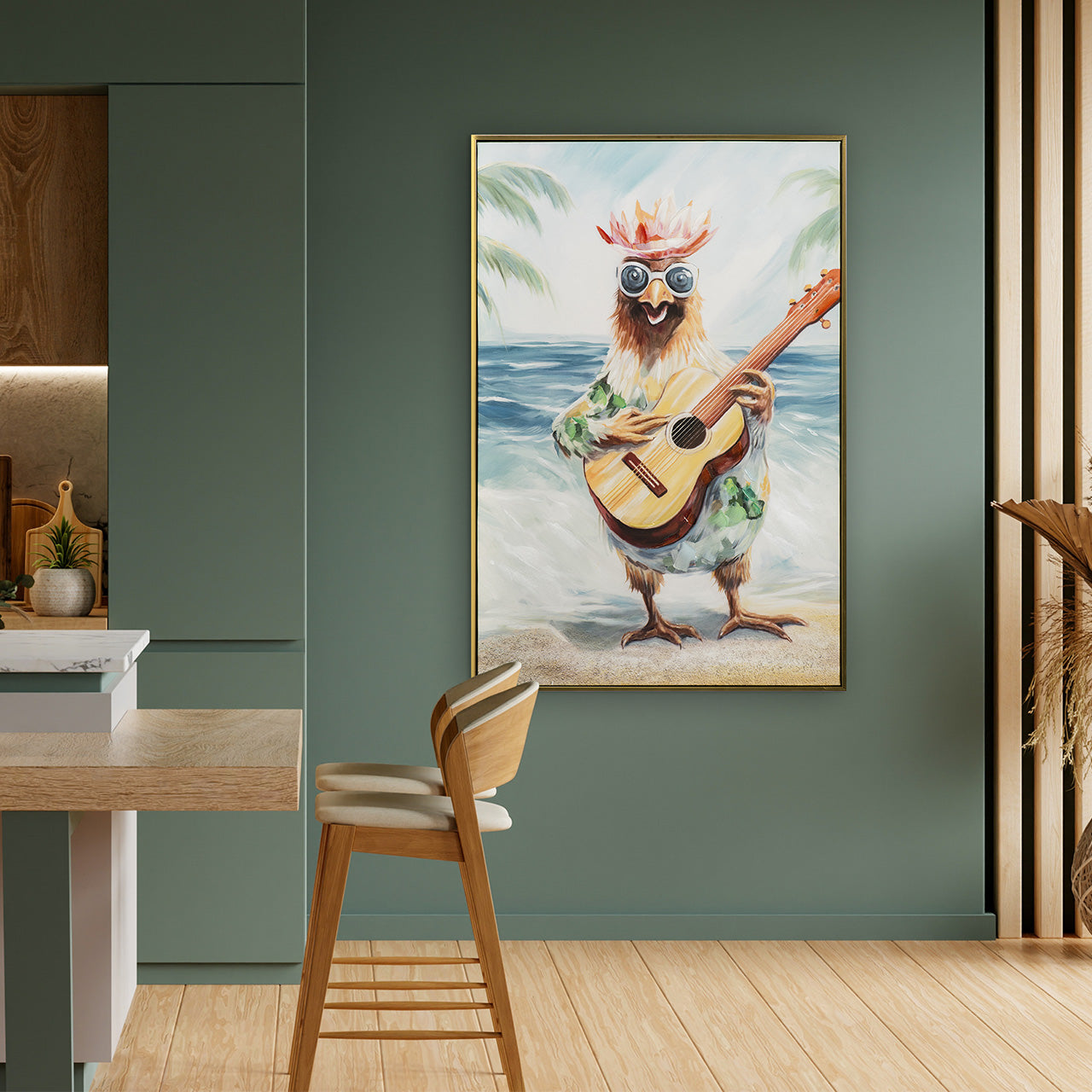 Gemälde "On The Beach"