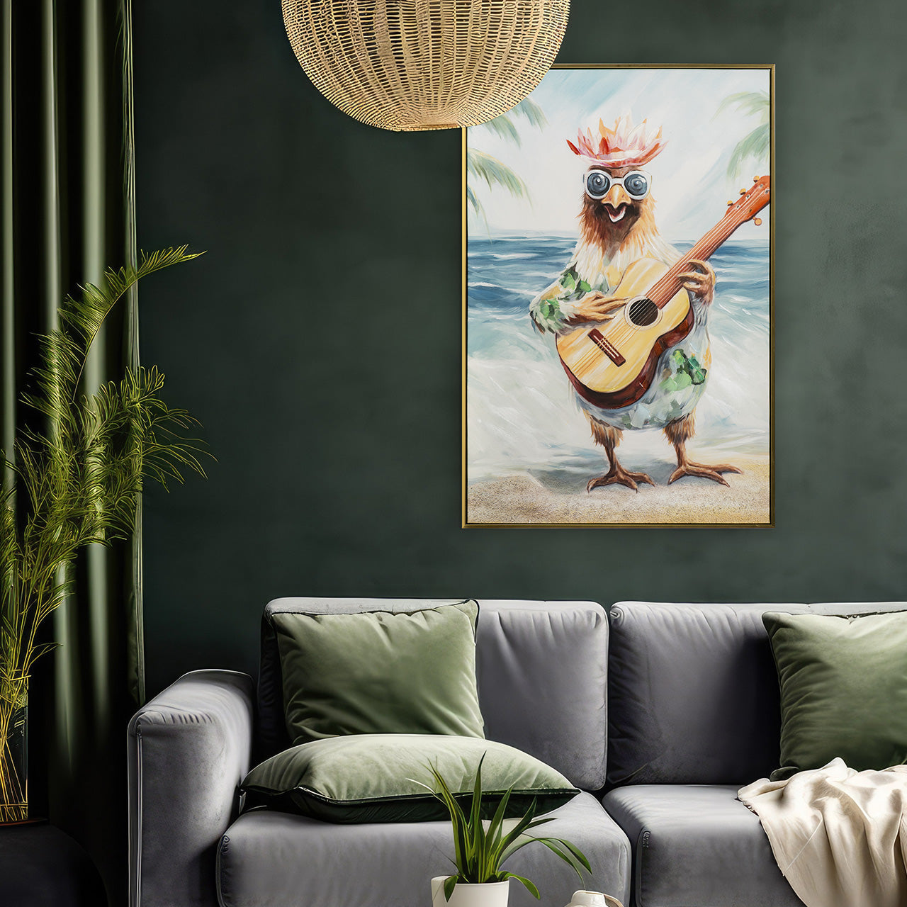 Gemälde "On The Beach"