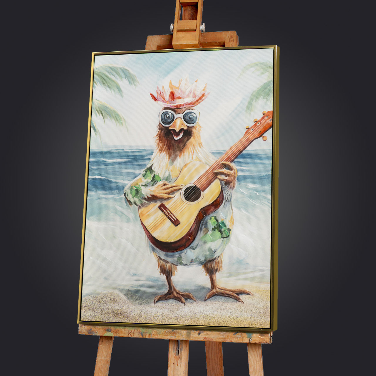 Gemälde "On The Beach"