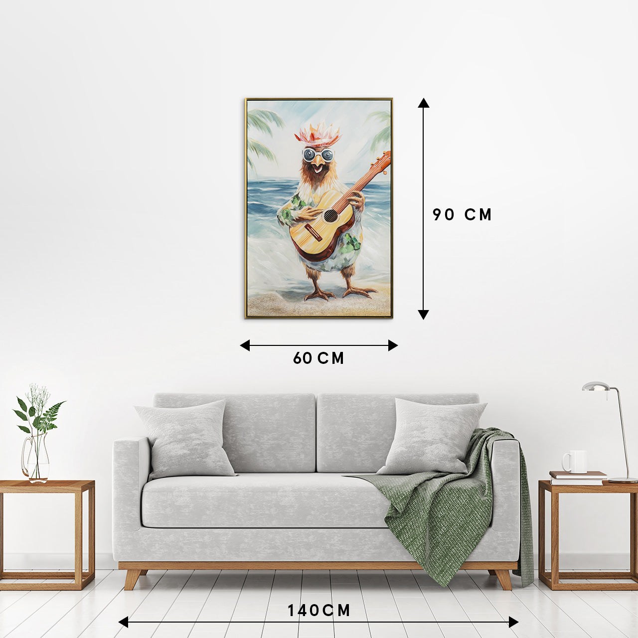 Gemälde "On The Beach"