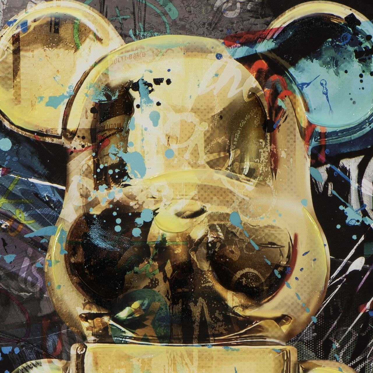 peinture C'est un ours d'or