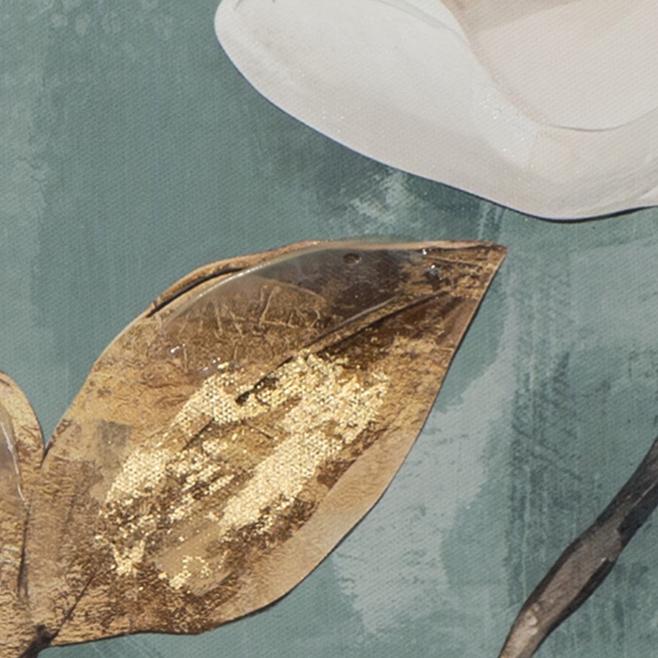 peinture Fleur Blanche