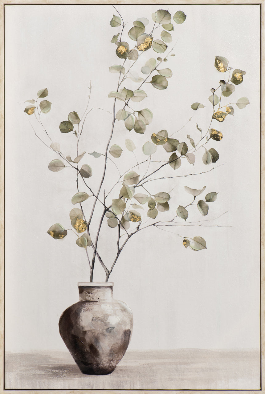 peinture Vert doré doux