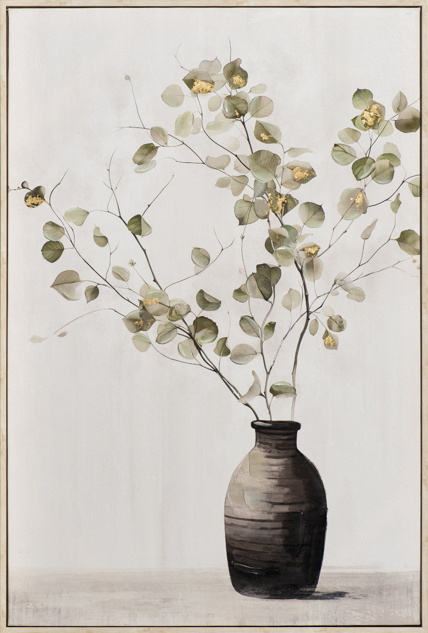 Gemälde Soft Golden Green