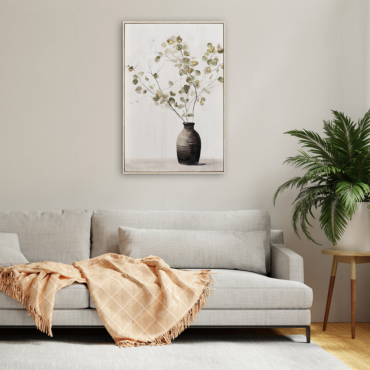 peinture Vert doré doux