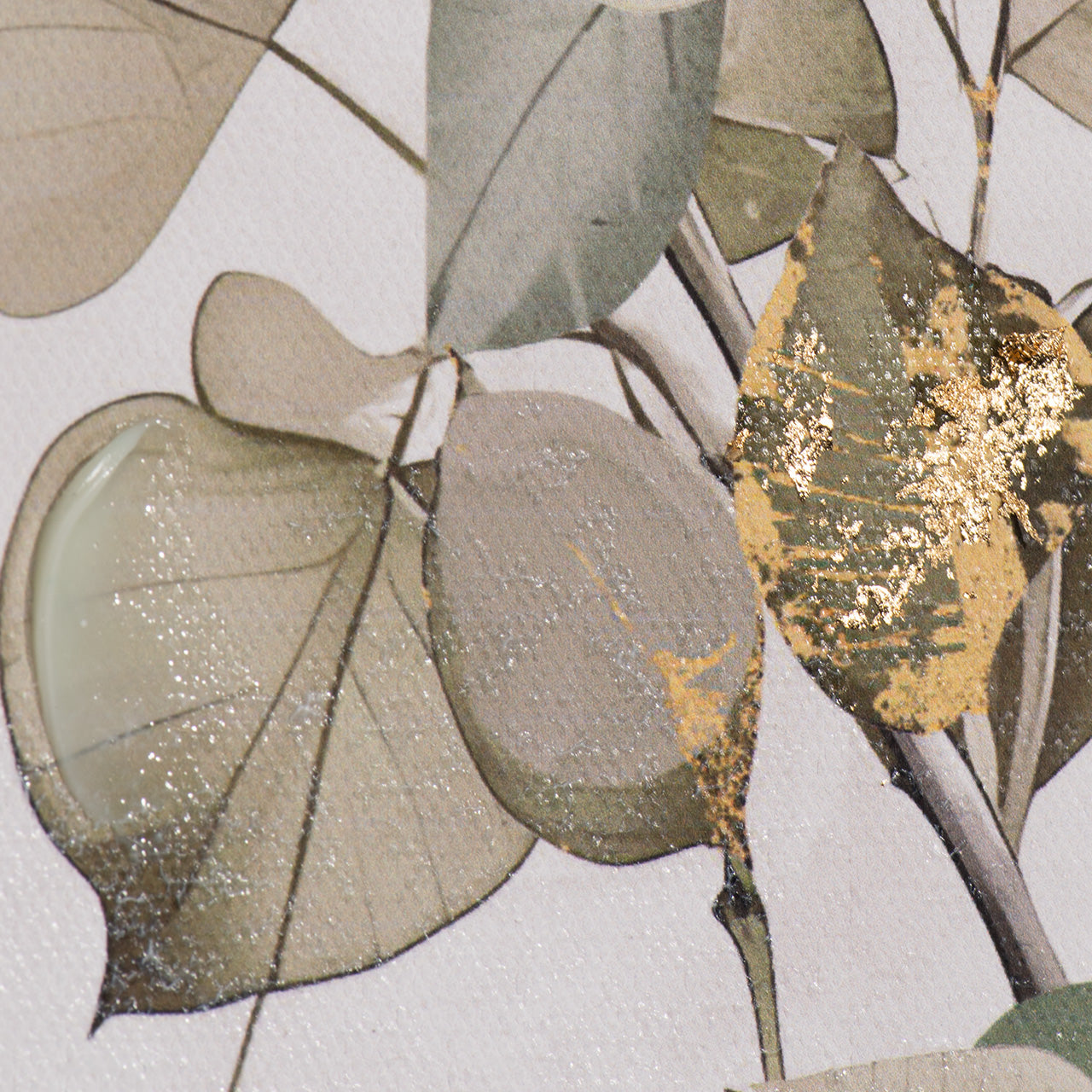 peinture Vert doré doux