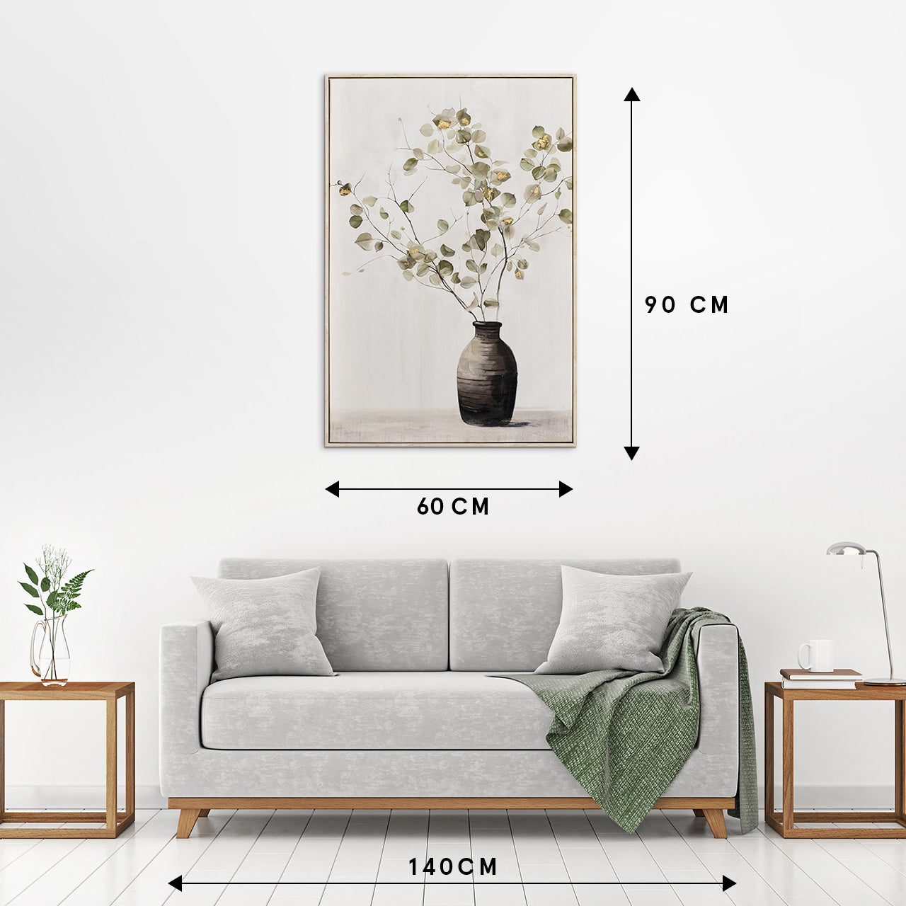 peinture Vert doré doux