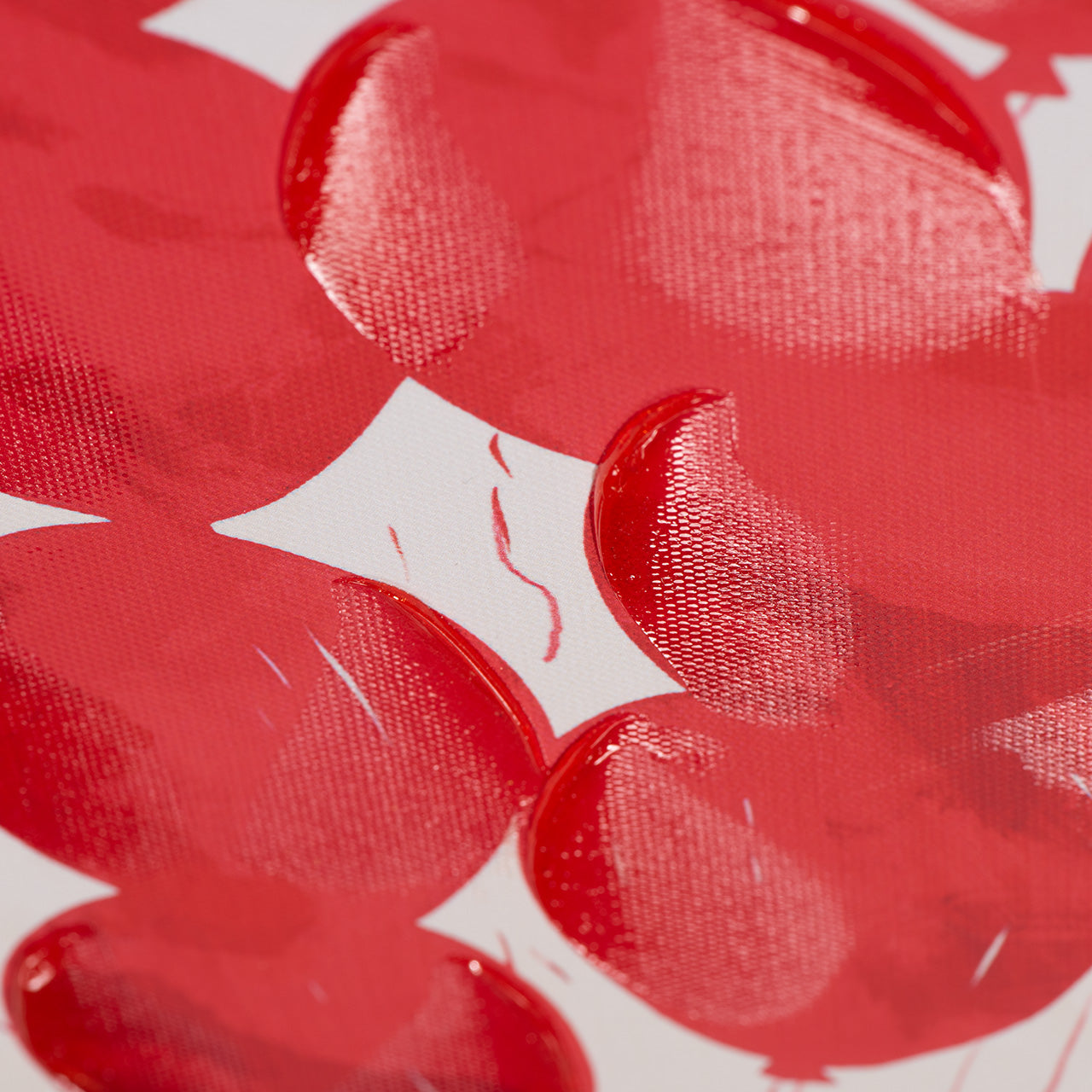 Gemälde Flying Ballon Girl