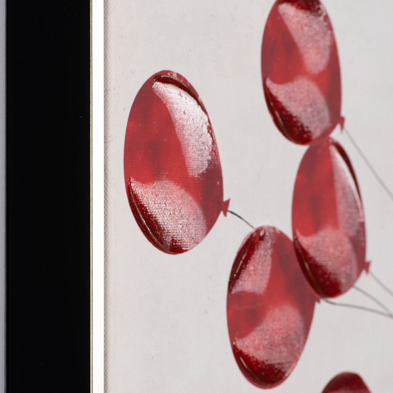 Gemälde Jumping Ballon Girl