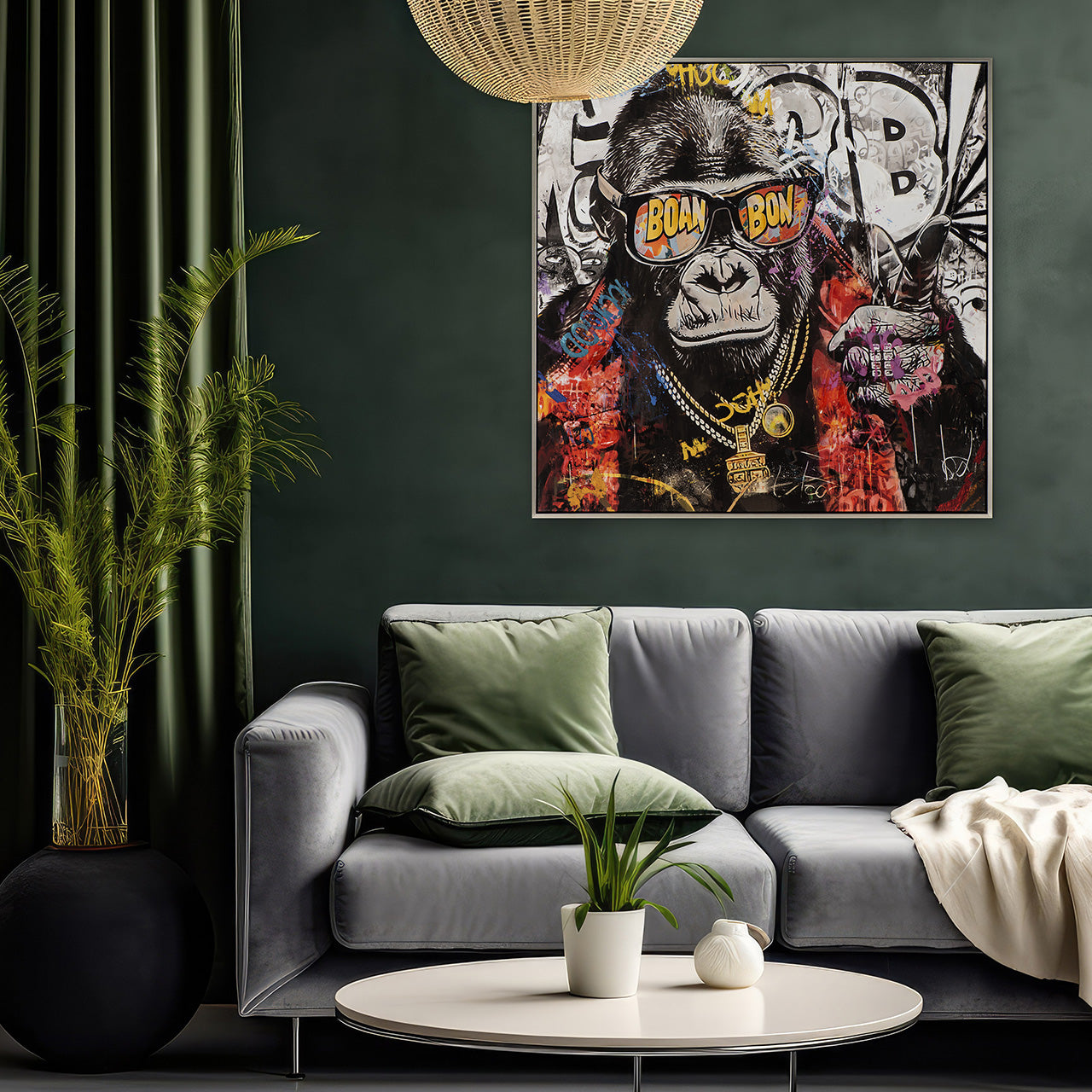 painting Rapper's Paradise