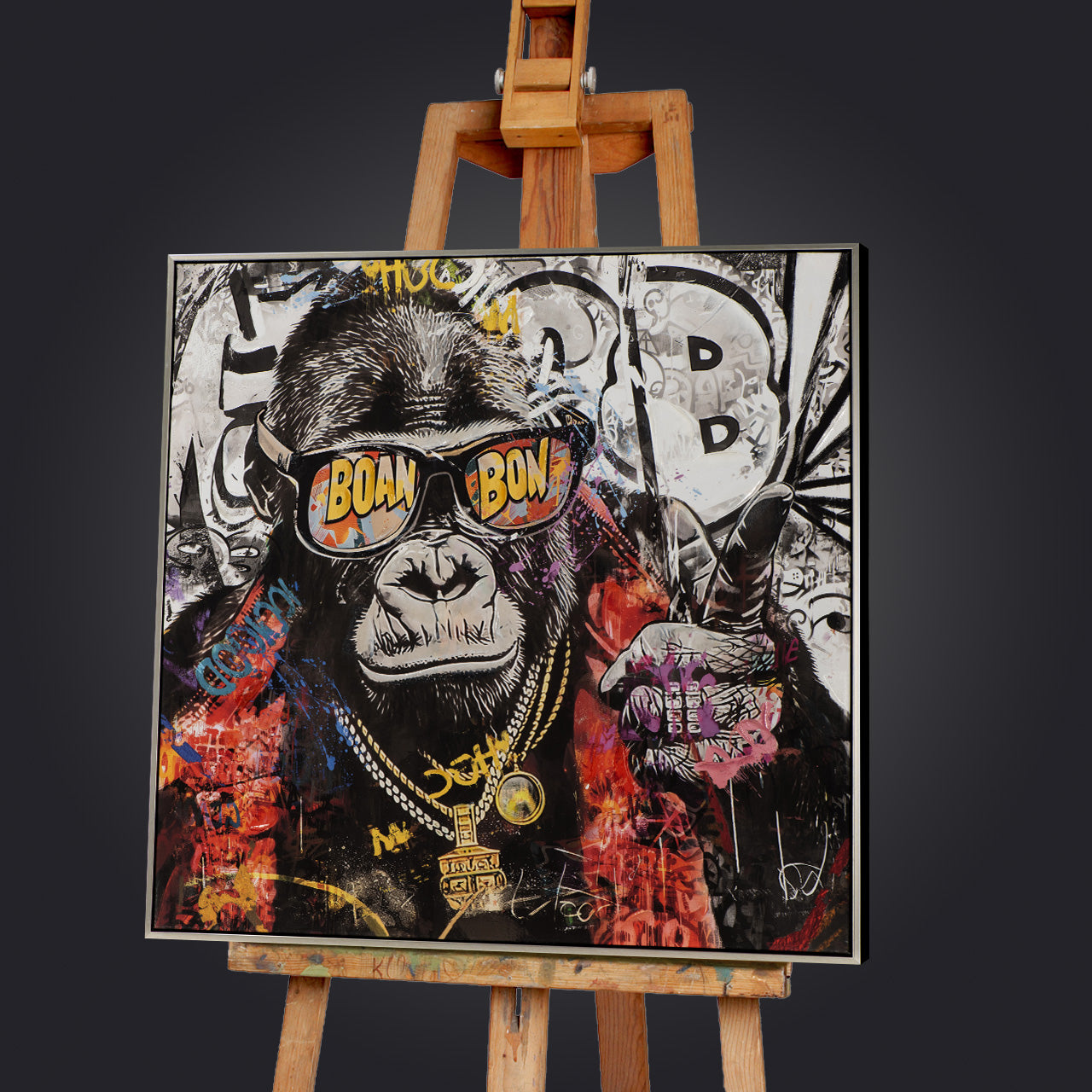 painting Rapper's Paradise