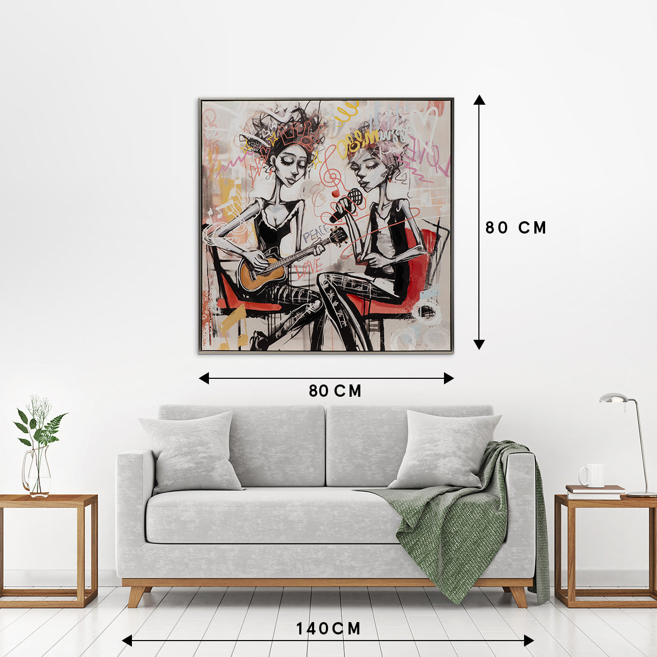 painting Let The Music Play