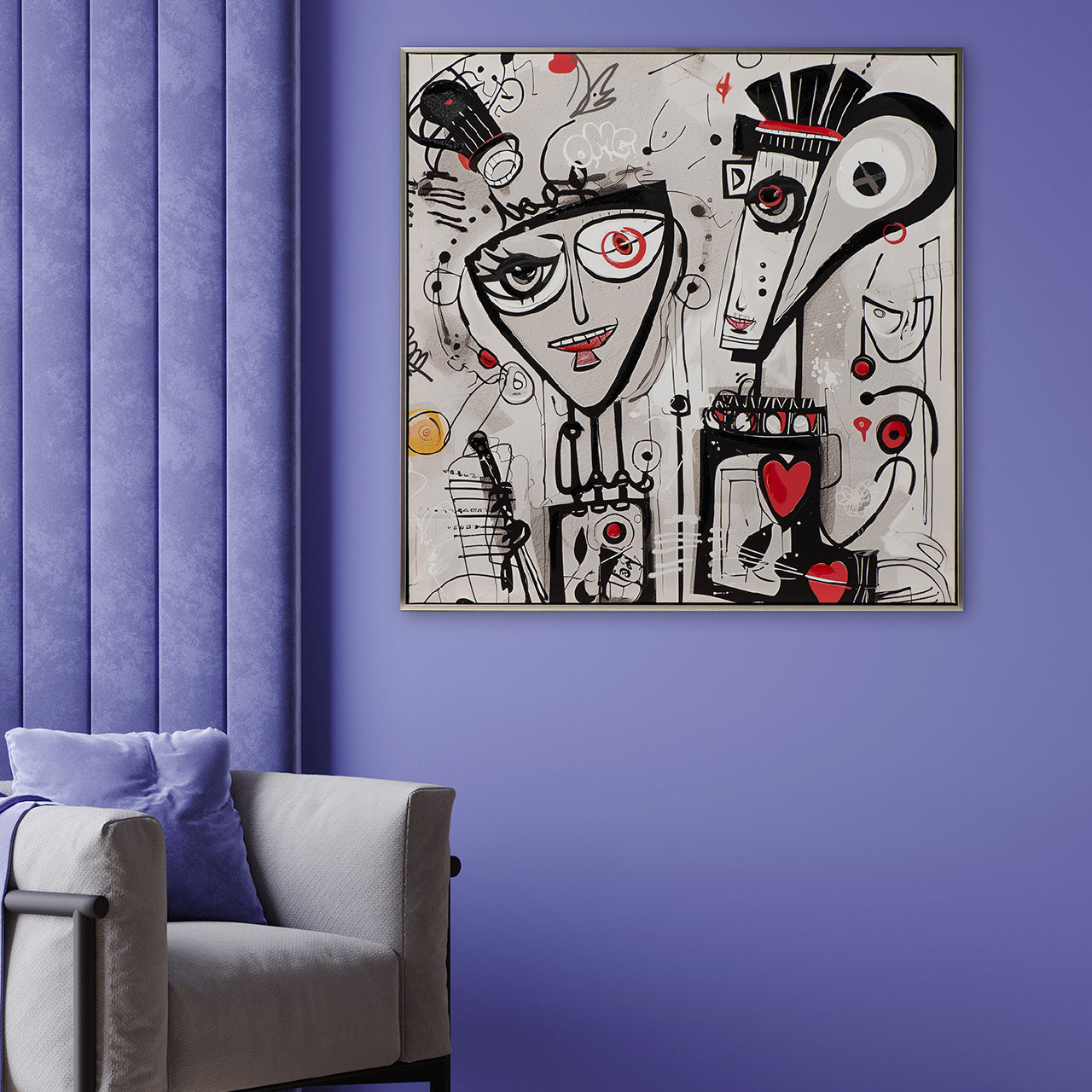 peinture de M. et Mme Smith