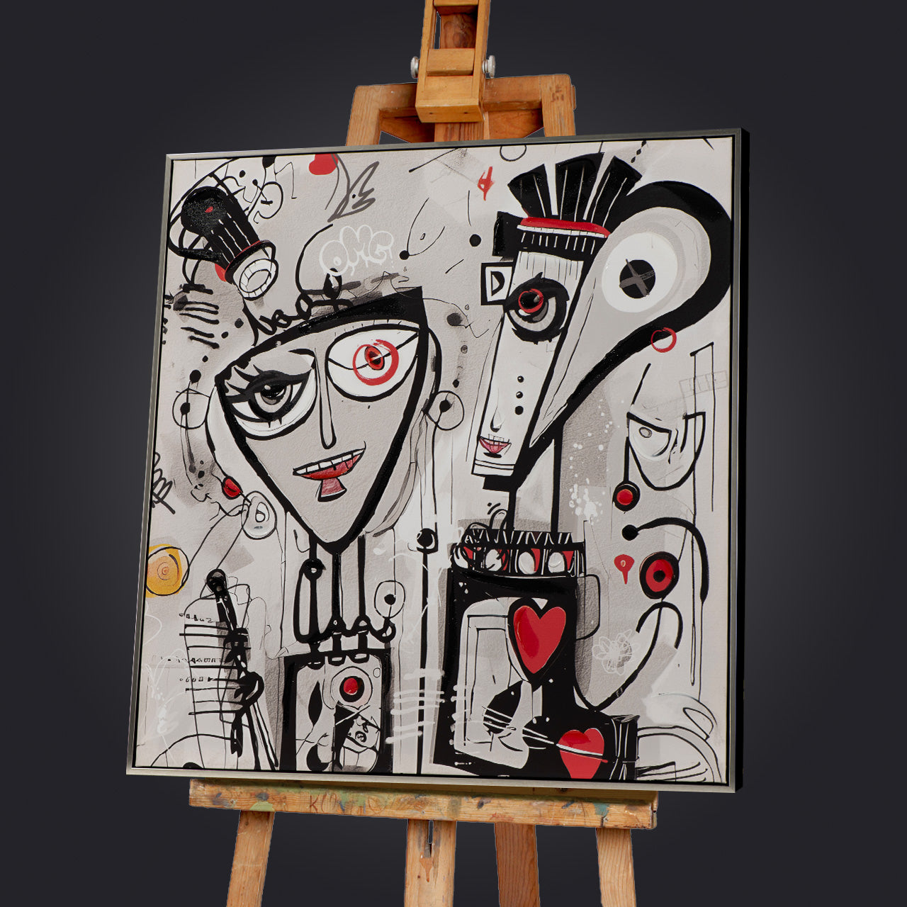 peinture de M. et Mme Smith