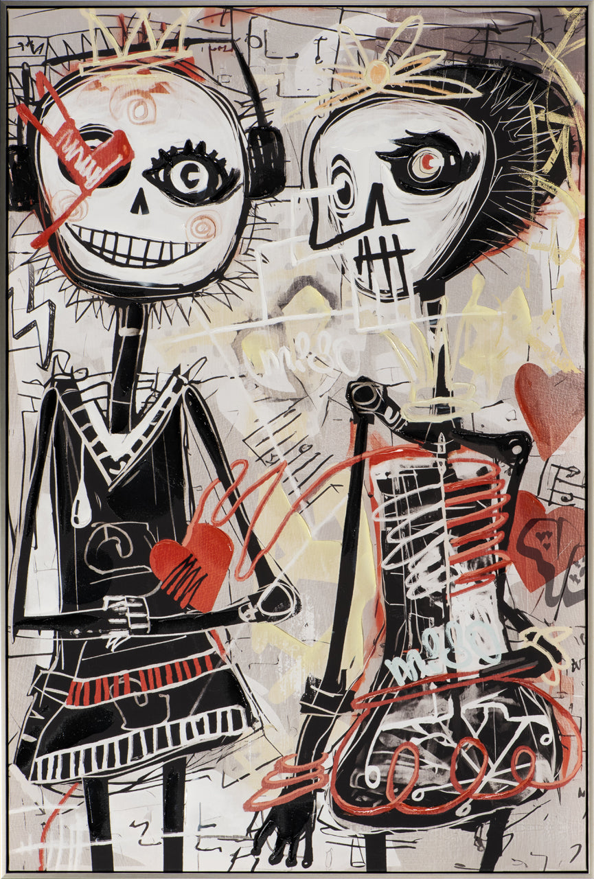 peinture Meilleurs amis