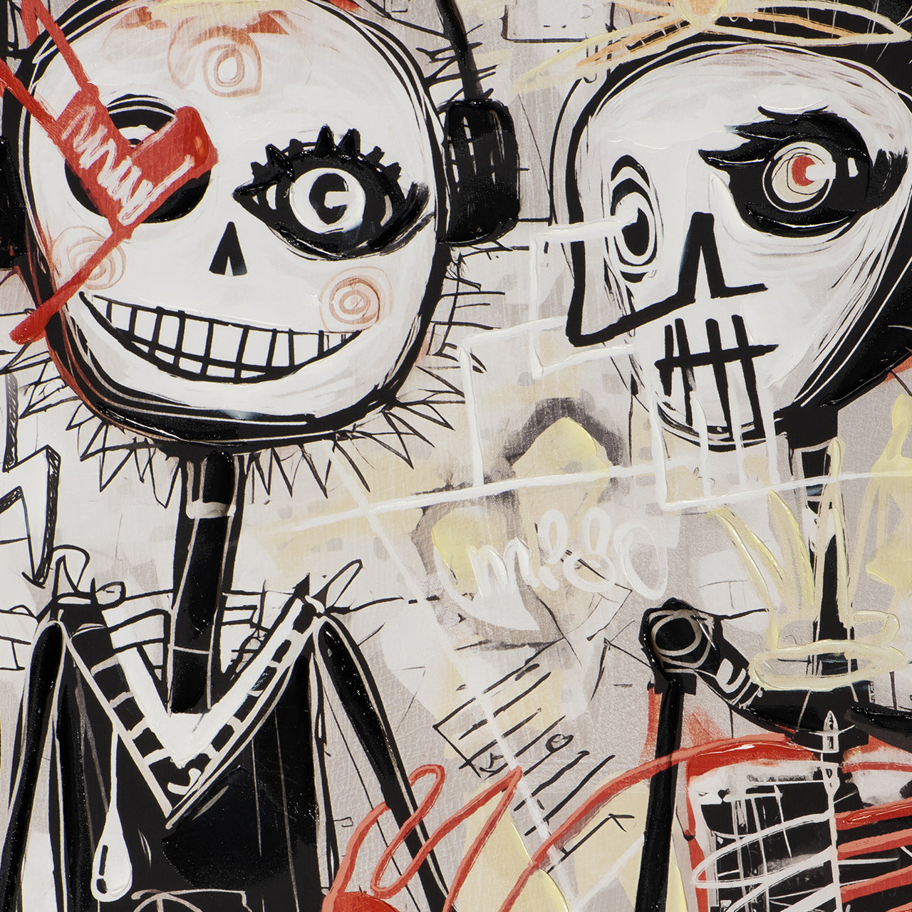 peinture Meilleurs amis