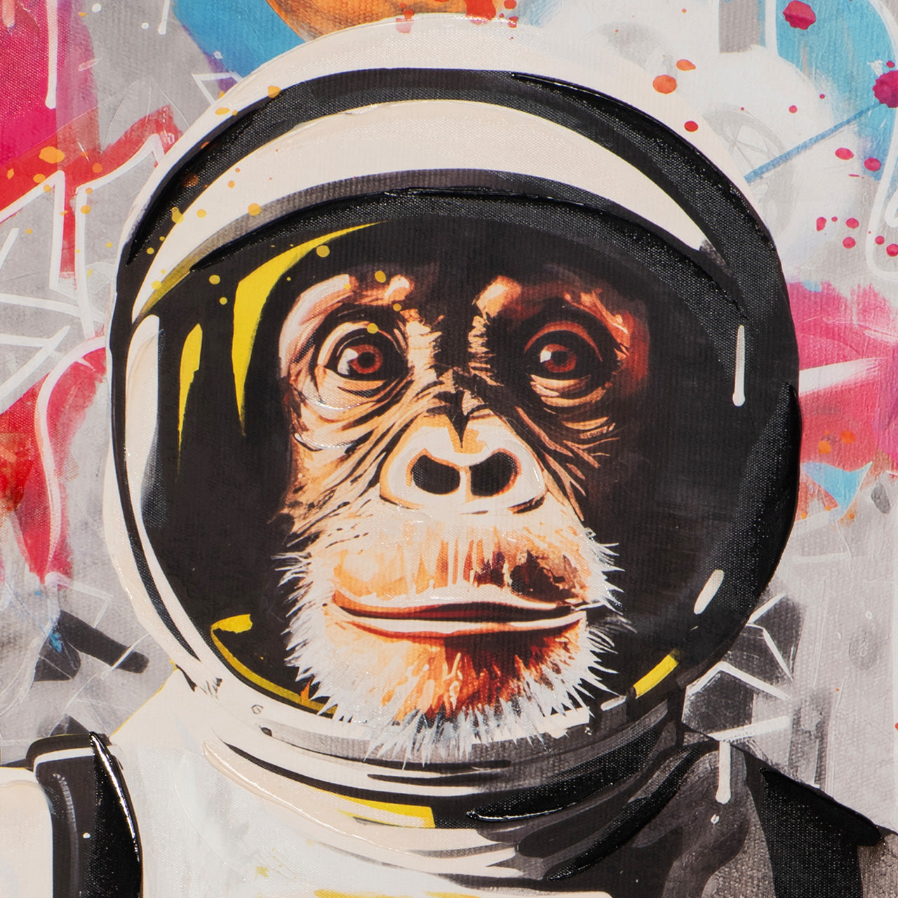 peinture Fil vers la Lune