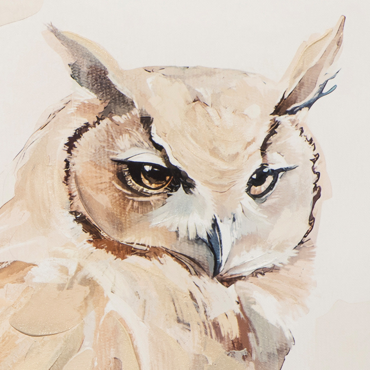 Gemälde Natural Owl