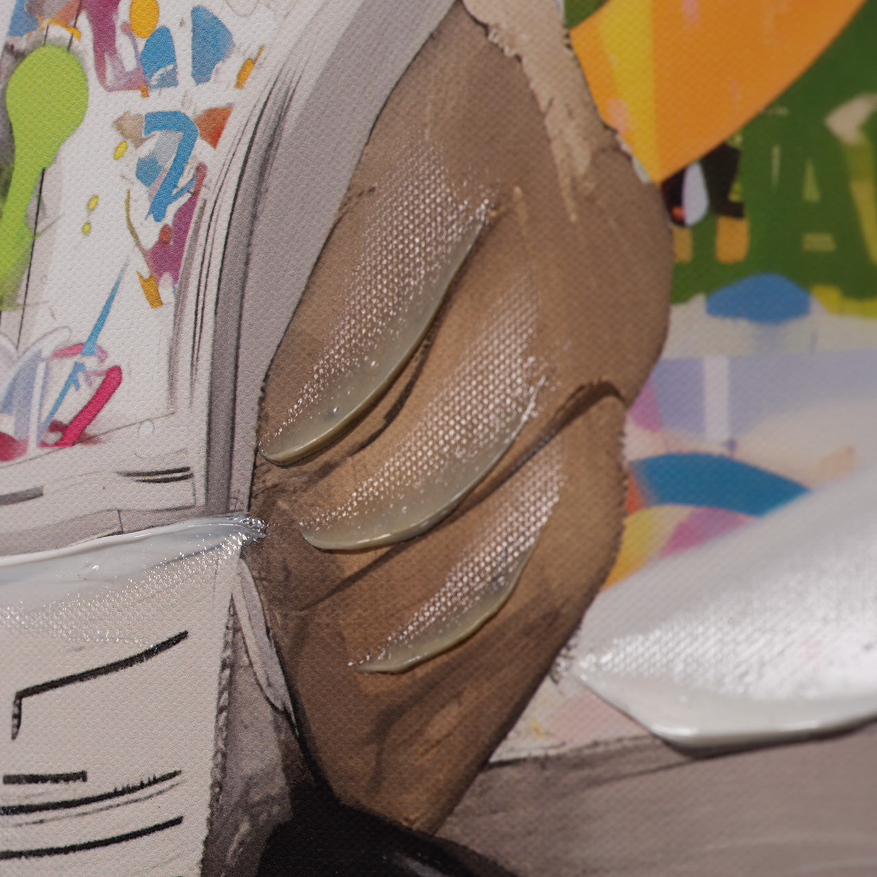 Gemälde Cool Bulldog