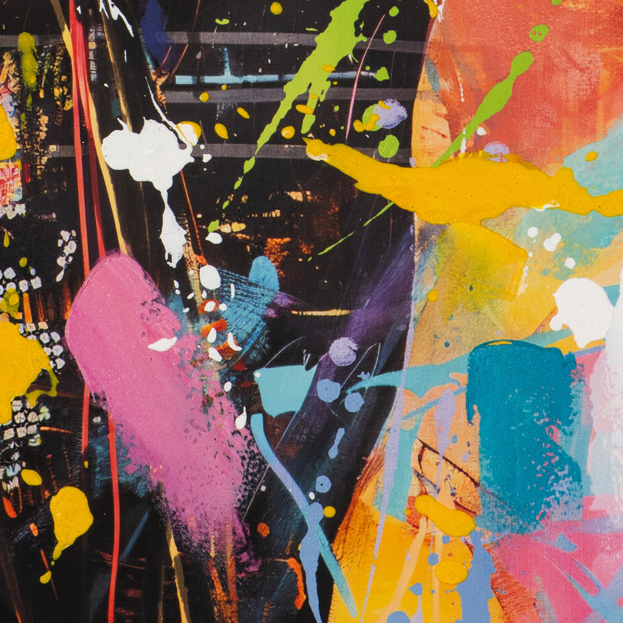 Gemälde Splashed Panther