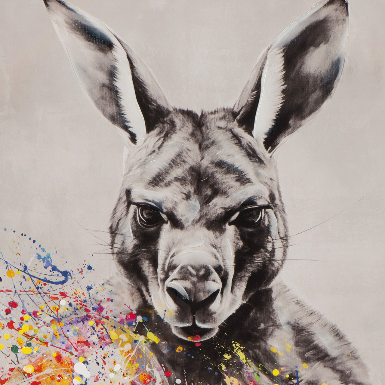 Gemäde Boxing Skippy