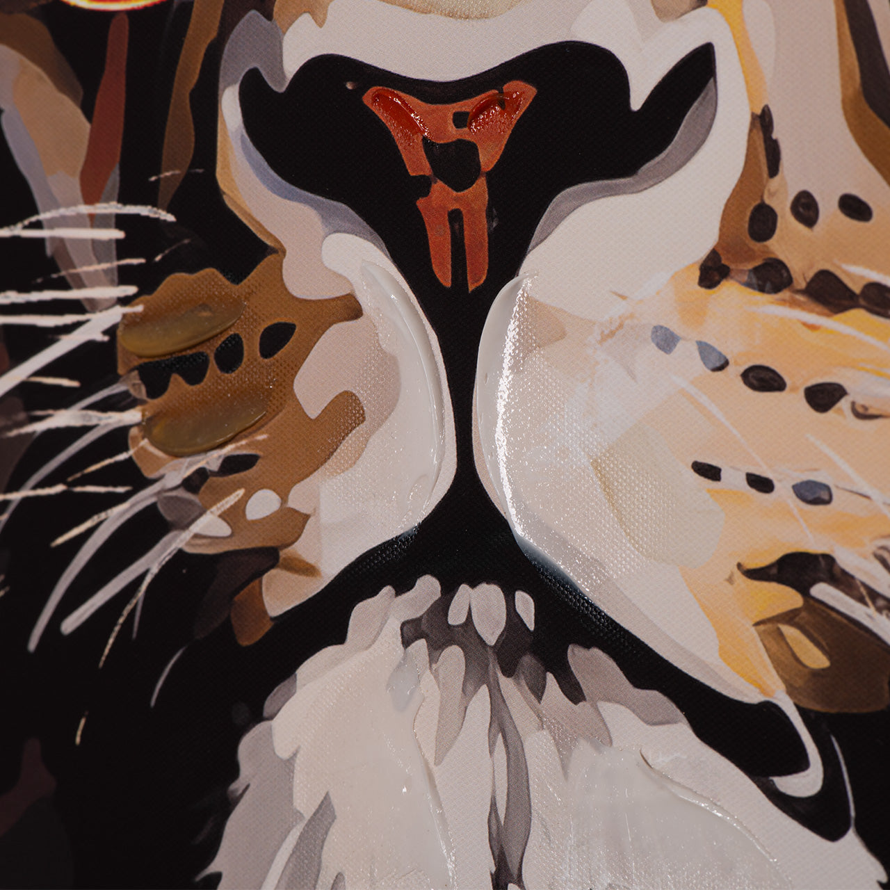 painting Cool Lion King