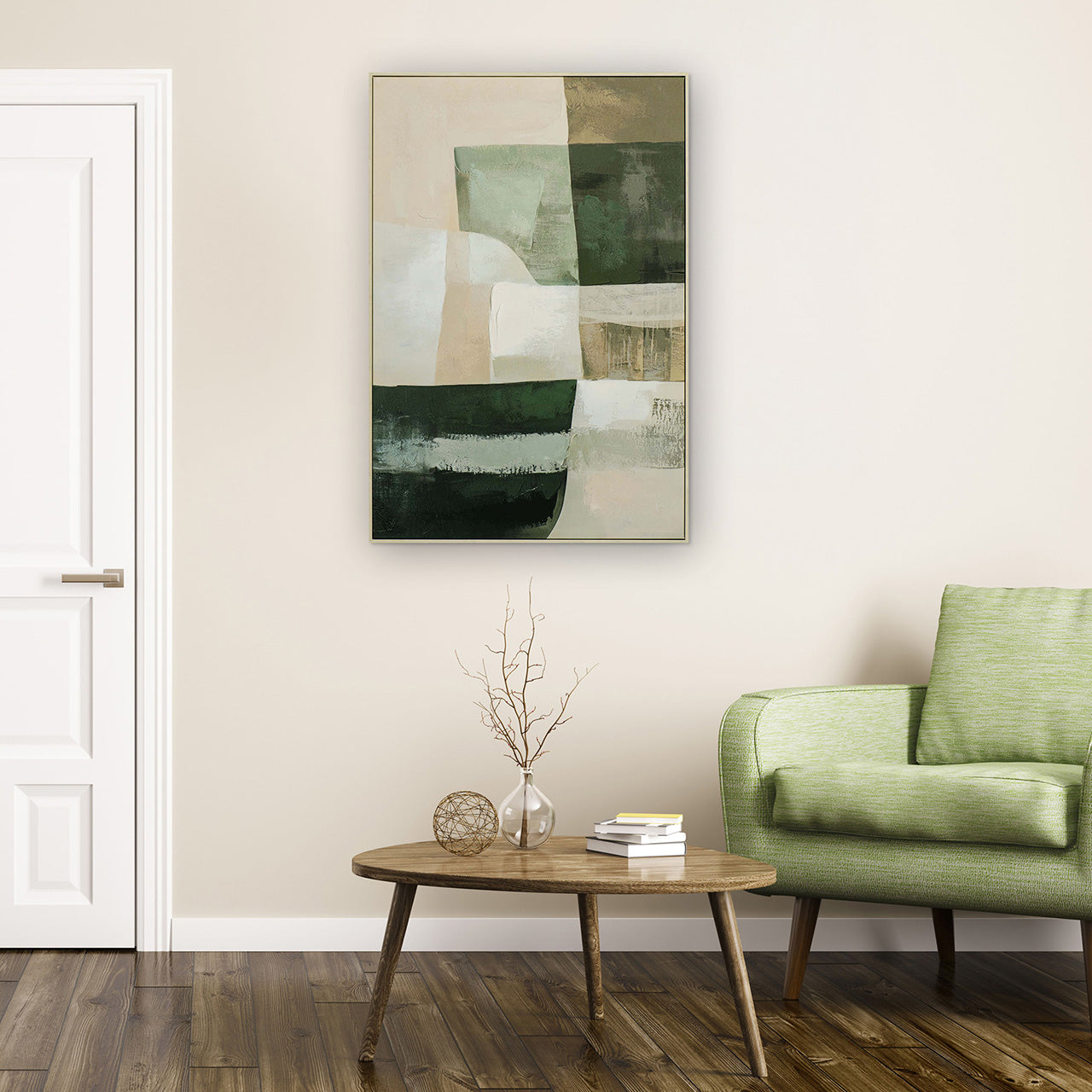 Painting Green Nature